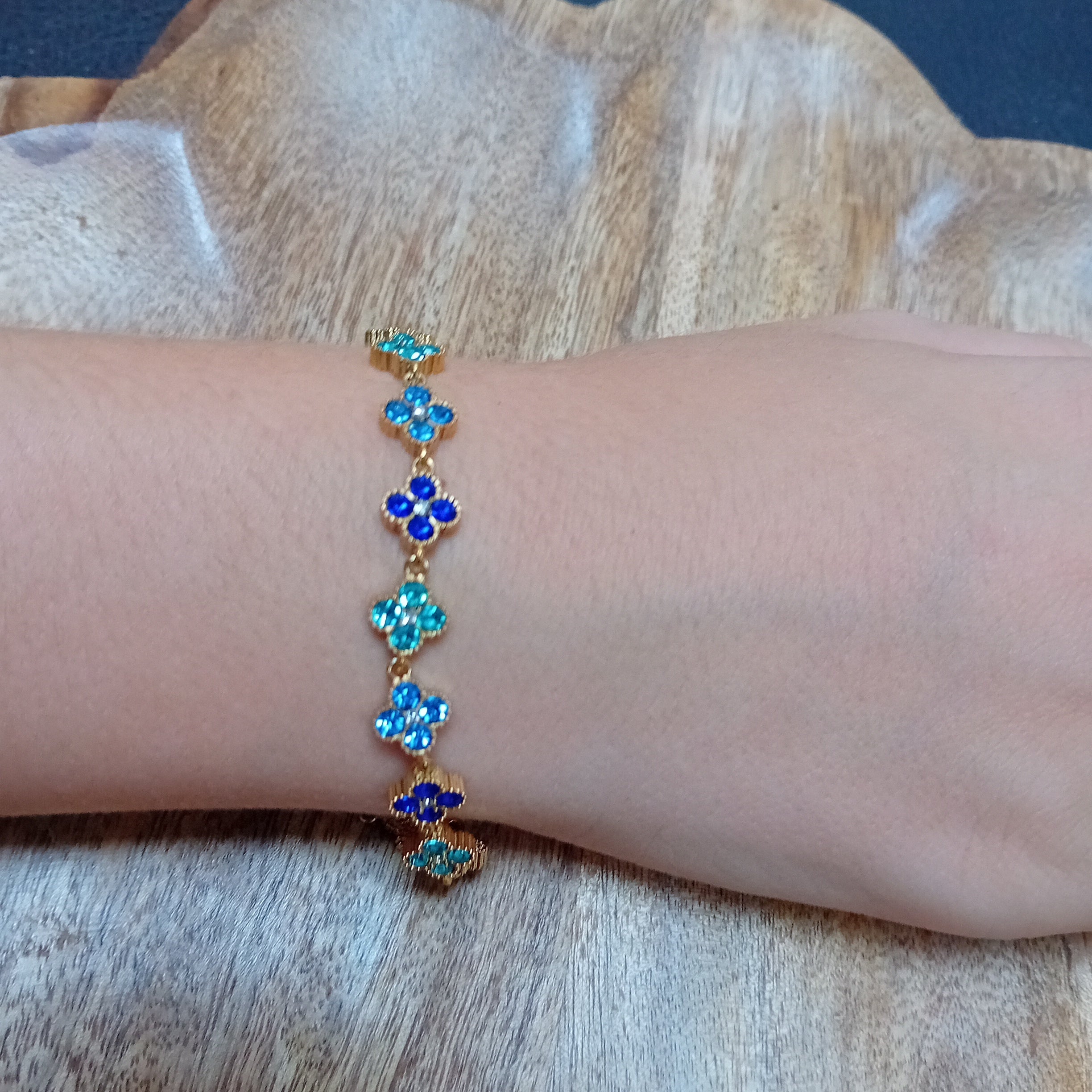 Bracelet Alya bleu