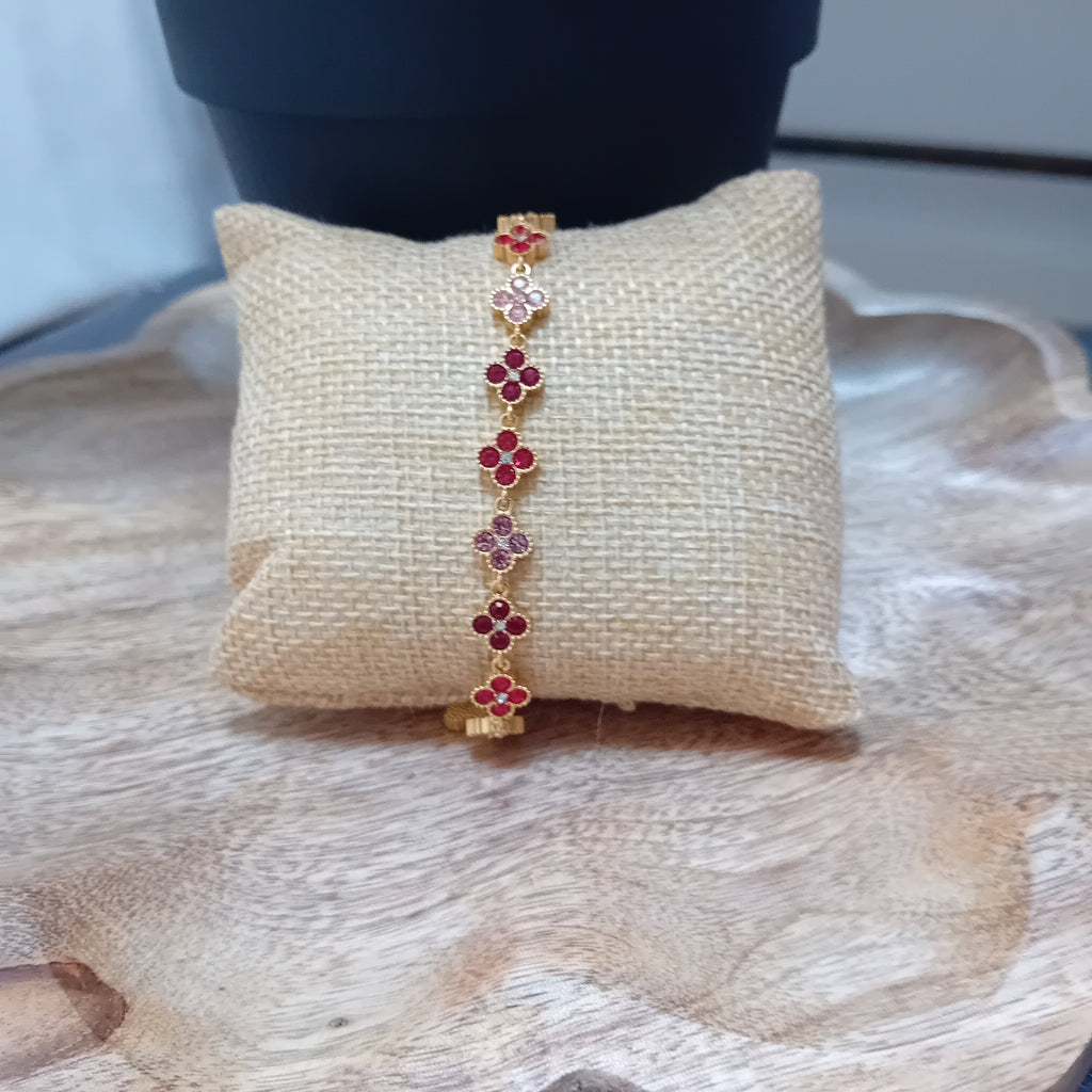 Bracelet Alya rouge
