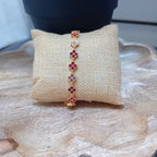 Bracelet Alya rouge