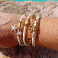 Set de 3 Bracelets Perles Plage
