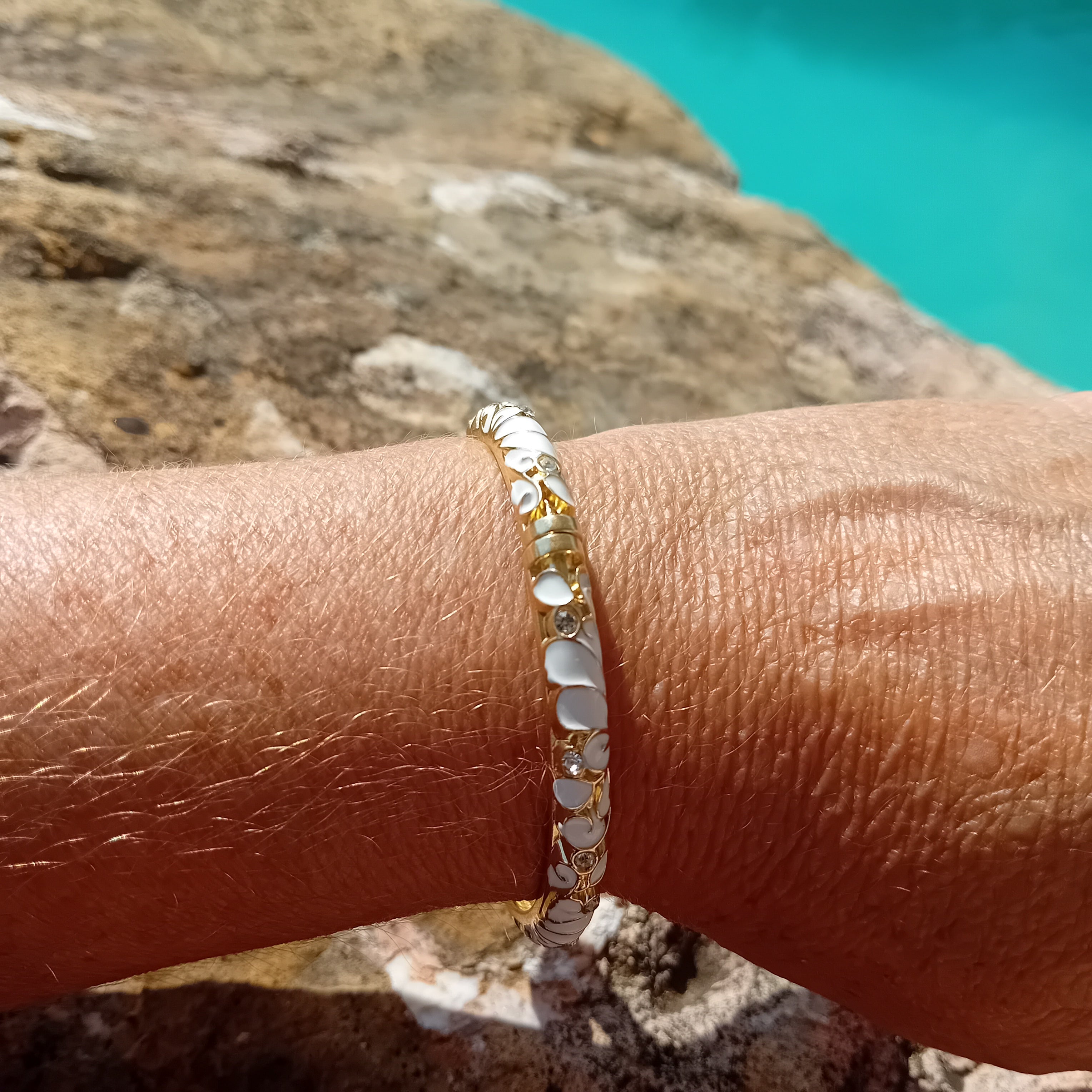 Jonc thailandais blanc