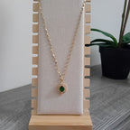 Ensemble bijoux Émeraude