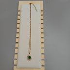 Ensemble bijoux Émeraude