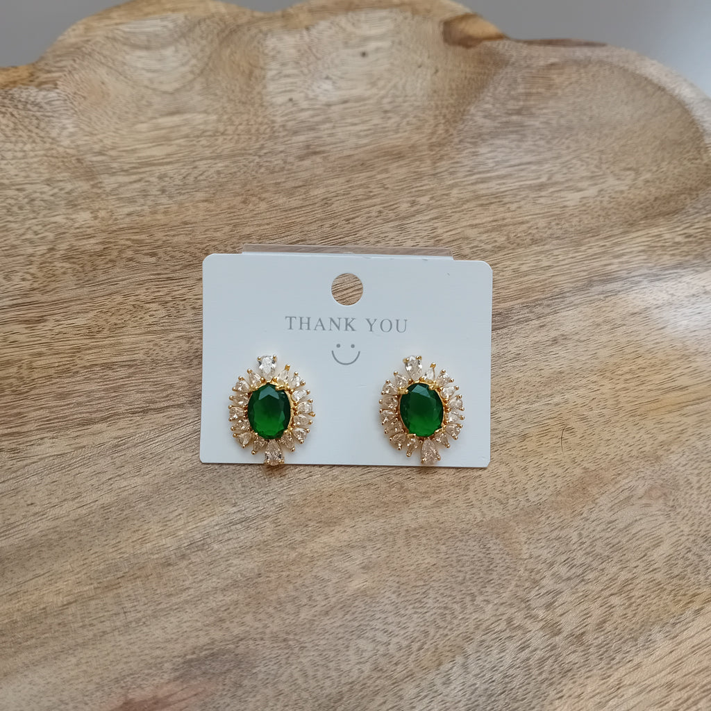 Enqemble bijoux Émeraude