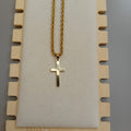 Collier Croix Dorée