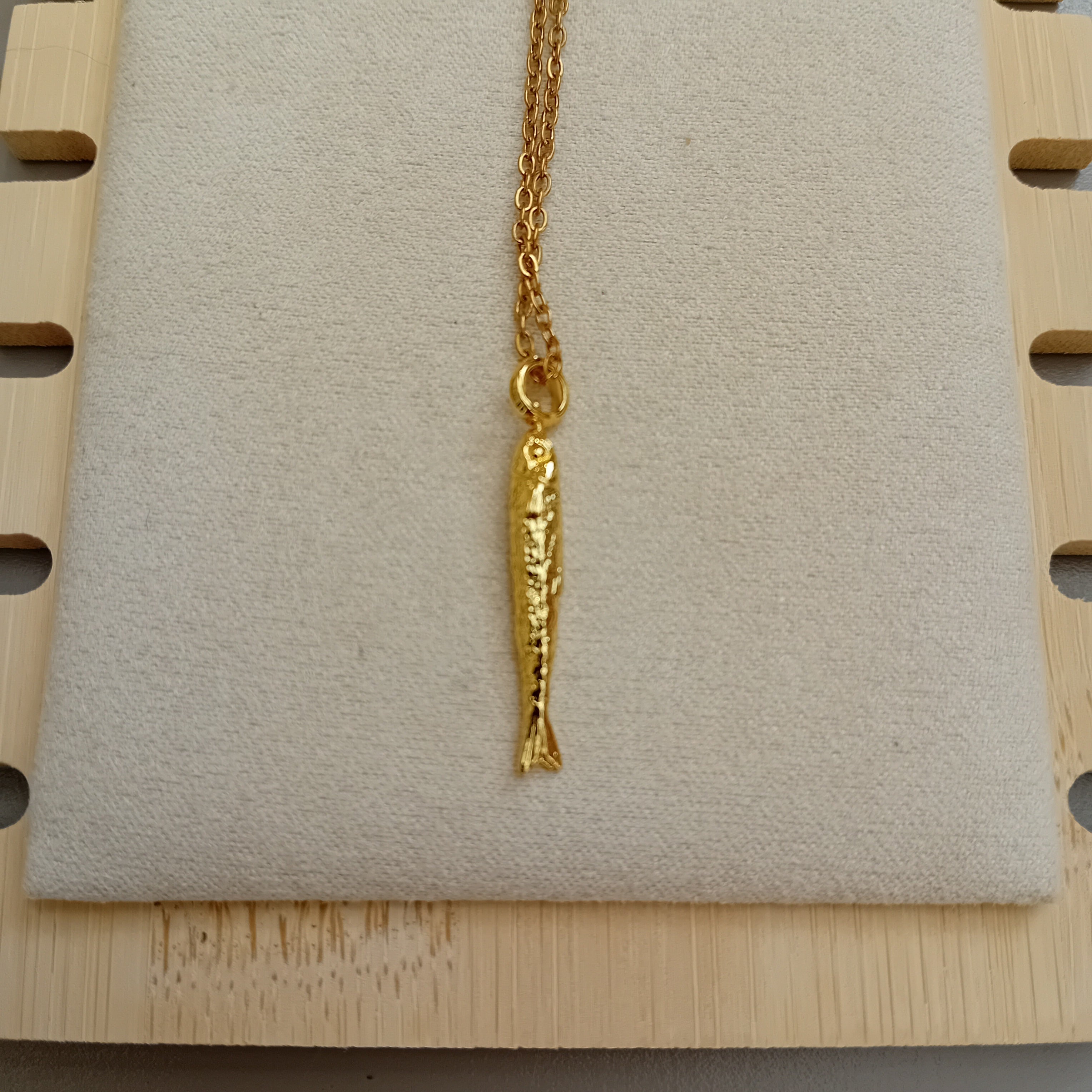 Collier Poisson Doré