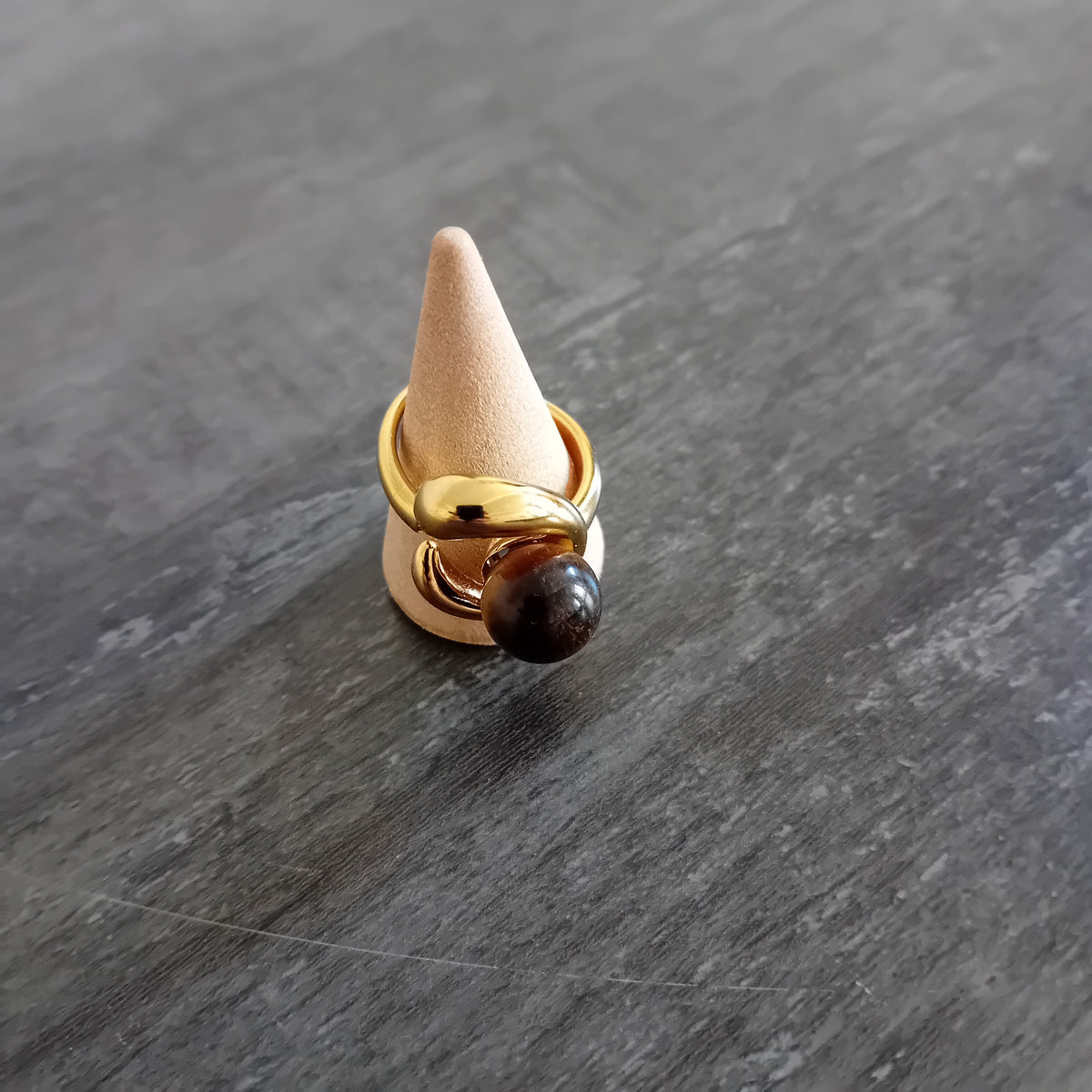 bague œil de tigre