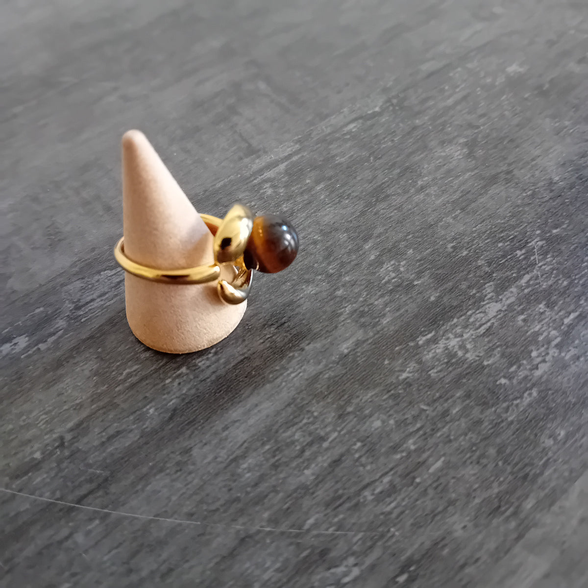 bague œil de tigre