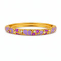 Jonc thailandais violet et rose