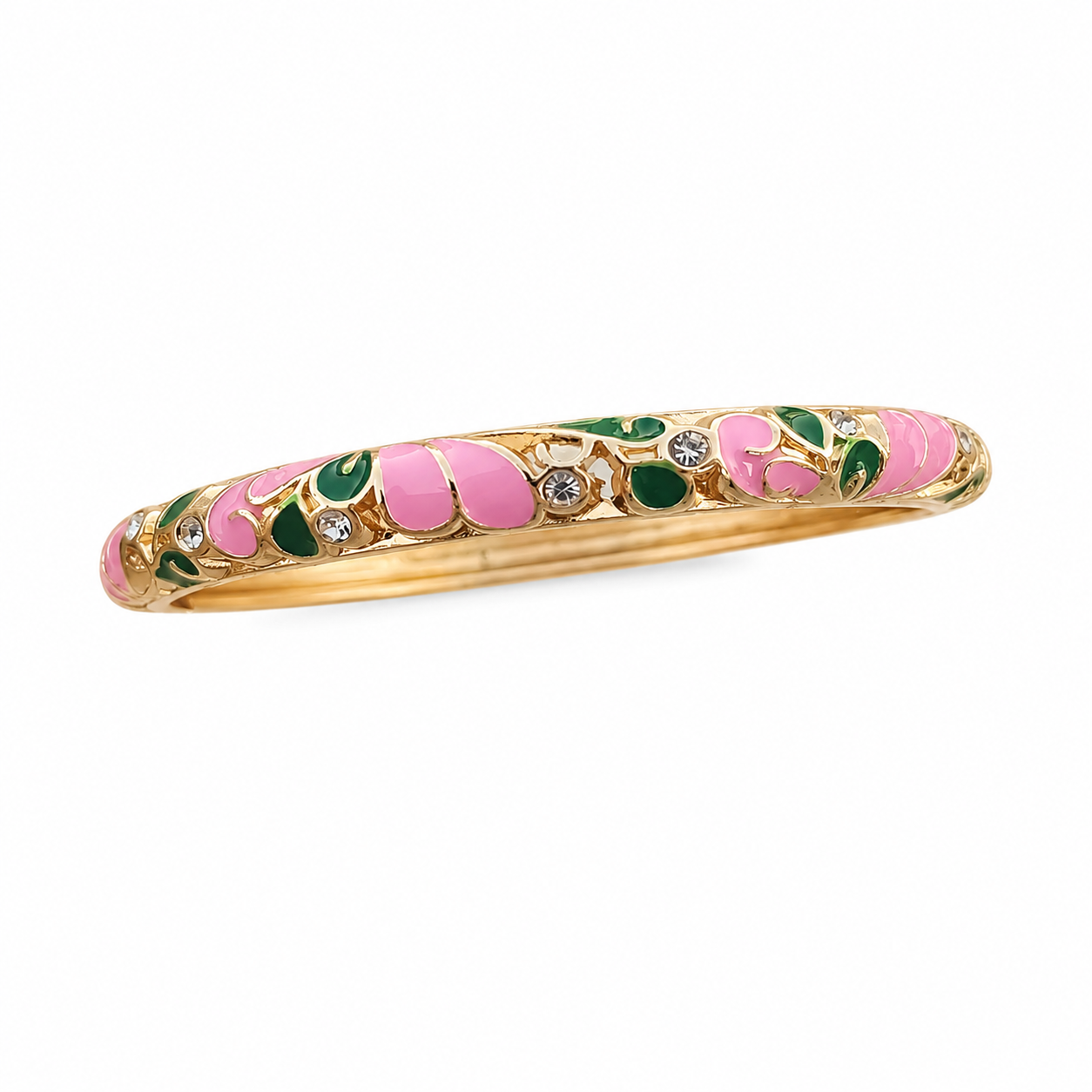 jonc thaÏlandais rose et vert