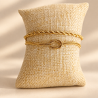 Bijou mis en valeur avec son coussin