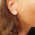 Boucle fleur blanche améliorée