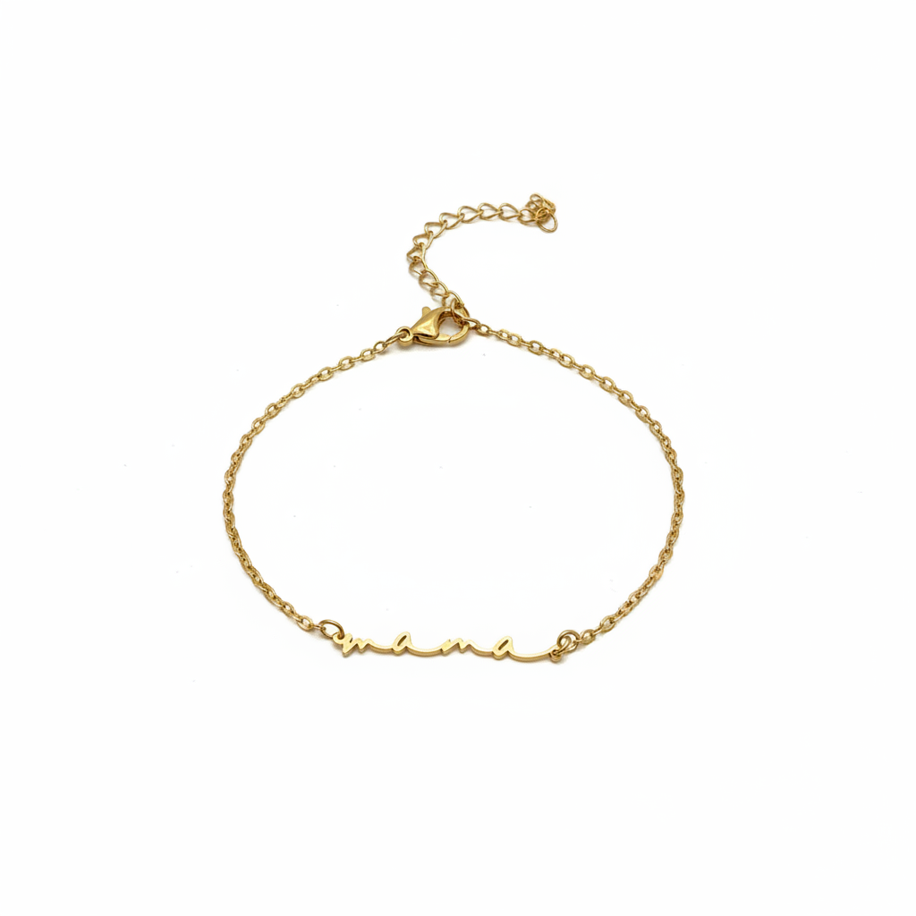 Bracelet mama fond blanc