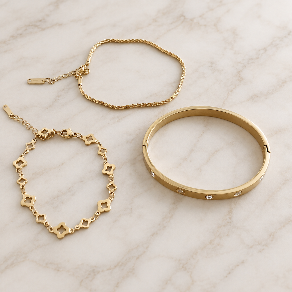 Bracelets avec nouveau fond