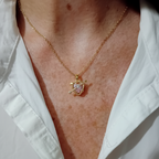 Collier Cœur - photo éclaircie
