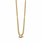 Collier Chaîne Dorée - fond blanc